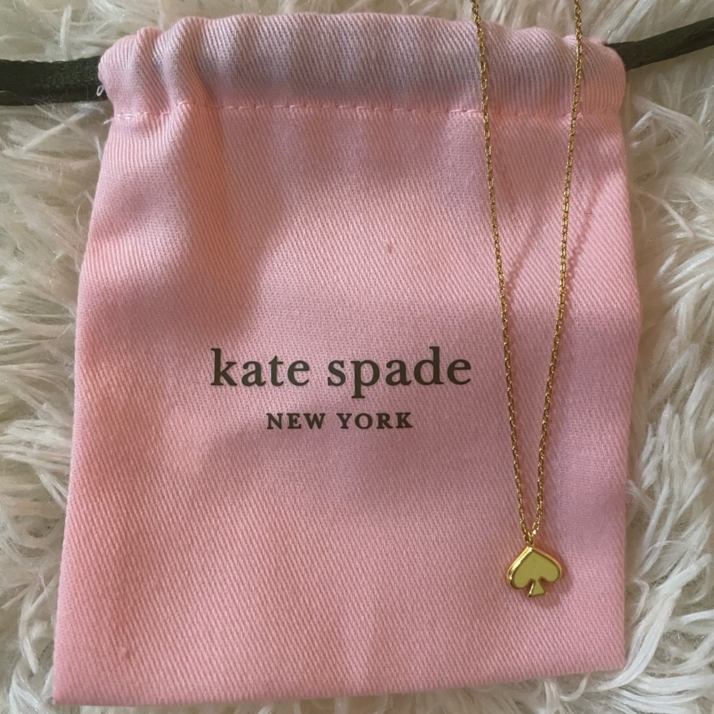 Kate Spade Necklace with Neon Pendant